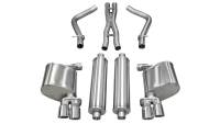 CORSA Performance 14522 Corsa 2011-2014 Dodge Charger R/T 5.7L V8 Polished Xtreme Cat-Back Exhaust
