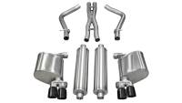 CORSA Performance 14522BLK Corsa 2011-2014 Dodge Charger R/T 5.7L V8 Black Xtreme Cat-Back Exhaust