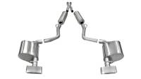 CORSA Performance 14529 Corsa 2011-2014 Dodge Challenger R/T 5.7L V8 Polished Xtreme Cat-Back Exhaust