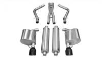 CORSA Performance - CORSA Performance 14537BLK Corsa 2011-2014 Chrysler 300 R/T 5.7L V8 Black Xtreme Cat-Back Exhaust - Image 2