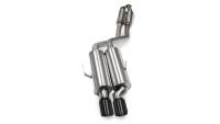 CORSA Performance 14553BLK Corsa 1992-1999 BMW 325i/is Coupe E36 Black Sport Cat-Back Exhaust