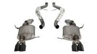 CORSA Performance 14568BLK Corsa 2008-2012 BMW M3 Convertible E93 Black Sport Cat-Back Exhaust
