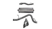 CORSA Performance 14748BLK Corsa 2015-2020 GMC Yukon XL 1500 5.3L V8 3in Cat-Back Single Side Exit Twin 4in Black Tips