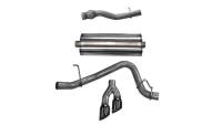 CORSA Performance 14749BLK Corsa 2015-2020 GMC Yukon Denali XL 6.2L V8 3in Cat-Back Single Side Exit Twin 4in Black Tips