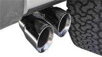 CORSA Performance 14757 Corsa 2011-14 Ford F-150 Raptor 6.2L V8 133in Wheelbase Xtreme Cat-Back Resonator Delete Kit Exhaust