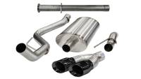 CORSA Performance 14760BLK Corsa 2011-2014 Ford F-150 Raptor 6.2L V8 145in Wheelbase Black Xtreme Cat-Back Exhaust