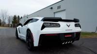 CORSA Performance - CORSA Performance 14768 Corsa 2017-2019 Corvette Z06 2.75in Axle Back Exhaust Polished Dual Rear Exit Quad 4.5in Tip (Sport) - Image 6