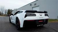 CORSA Performance - CORSA Performance 14768 Corsa 2017-2019 Corvette Z06 2.75in Axle Back Exhaust Polished Dual Rear Exit Quad 4.5in Tip (Sport) - Image 8