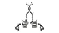 CORSA Performance 14770 Corsa 2016-2024 Chevy Camaro SS 6.2L Xtreme+ 2.75in Cat-Back Dual Rear Exit w/ Twin 4in PolishedTips
