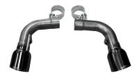 CORSA Performance 14775BLK Corsa 2016-24 Chevy Camaro SS 2.75in Inlet / 4.5in Outlet Black PVD Tip Kit (For Corsa Exhaust Only)
