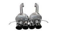 CORSA Performance - CORSA Performance 14777BLK Corsa 2015-2019 Chevrolet Corvette C7 Z06 6.2L 2.75in Xtreme Axle-Back w/ Dual NPP & Quad Black Tips - Image 7