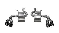 CORSA Performance - CORSA Performance 14786BLK Corsa 2017-2024 Chevrolet Camaro SS 6.2L V8 2.75in Black Sport Axle-Back Exhaust - Image 4