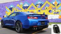 CORSA Performance - CORSA Performance 14786BLK Corsa 2017-2024 Chevrolet Camaro SS 6.2L V8 2.75in Black Sport Axle-Back Exhaust - Image 9