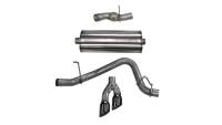CORSA Performance 14826BLK Corsa 2015-2020 GMC Yukon Denali 6.2L V8 Single Side Exit Cat-Back Exhaust w/ Polished Black Tips