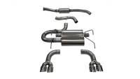 CORSA Performance 14862 Corsa 2008-2014 Subaru Impreza Hatchback STI 2.5L Turbo Manual Polished Sport Cat-Back Exhaust