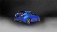 CORSA Performance - CORSA Performance 14862 Corsa 2008-2014 Subaru Impreza Hatchback STI 2.5L Turbo Manual Polished Sport Cat-Back Exhaust - Image 8