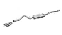 CORSA Performance 14866 Corsa 2014-19 Sierra/Silvrd 1500 Crew/Dbl / Short/Std. Bed 6.2L V8 Polished Sport Single SideCB Ext