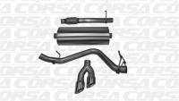 CORSA Performance 14872 Corsa 14-19 GMC Sierra/Chevy Silv 1500 Reg. Cab/Long Bed 5.3L V8 Polished  Single Side CB Exhaust