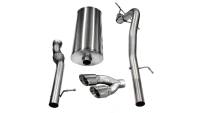 CORSA Performance 14882 Corsa 2011-2014 Cadillac Escalade ESV 6.2L V8 Polished Sport Cat-Back Exhaust