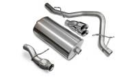 CORSA Performance 14912 Corsa 2009-2014 Chevrolet Tahoe 5.3L V8 Polished Sport Cat-Back Exhaust