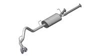 CORSA Performance 14916BLK Corsa 2011-2021 Toyota Tundra Double Cab/Crew Max 5.7L V8 Black Sport Cat-Back Exhaust