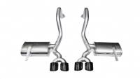 CORSA Performance 14961BLK Corsa 1997-2004 Chevrolet Corvette C5 Z06 5.7L V8 Black Xtreme Axle-Back Exhaust