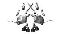 CORSA Performance - CORSA Performance 14984BLK Corsa 2014-2021 Jeep Grand Cherokee 3.6L V6 Black Sport Cat-Back Exhaust - Image 2