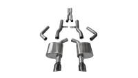 CORSA Performance - CORSA Performance 14996BLK Corsa 2015-2023 Dodge Charger SRT/Scat Pack/R/T 6.4L Black Xtreme Cat-Back Exhaust - Image 2