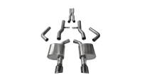 CORSA Performance - CORSA Performance 14996BLK Corsa 2015-2023 Dodge Charger SRT/Scat Pack/R/T 6.4L Black Xtreme Cat-Back Exhaust - Image 3