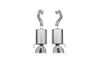 CORSA Performance 21012 Corsa 2009-2013 Chevrolet Corvette (C6) 6.2L Polished Xtreme Axle-Back Exhaust w/4.5in Tips
