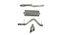 CORSA Performance 21030 Corsa 2019-24 Chevy Silverado 5.3L Crew Cab Short Bed Sport Cat-Back Dual Rear Exit w/ Polished Tips