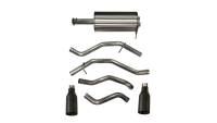 CORSA Performance 21035BPC Corsa 2019-24 Ram 1500 5.7L Crew Cab w/ 57in or 76in Bed Cat-Back Dual Rr Exit 5in Blk Cerakote Tips