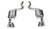 CORSA Performance 21039 Corsa 2018-2023 Ford Mustang V8 5.0L 3in Axle-Back Dual Rear Exit w/ 4in Polished Pro-Series Tips
