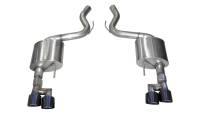 CORSA Performance - CORSA Performance 21039BLK Corsa 18-23 Ford Mustang 5.0L V8 3in Sport Axle-Back Dual Rear Exit w/ 4in Black PVD Pro-Series Tips - Image 2
