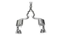 CORSA Performance - CORSA Performance 21040 Corsa 2018-2023 Ford Mustang V8 5.0L 3in Cat-Back Dual Rear Exit w/ 4in Polished Pro-Series Tips - Image 2