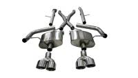 CORSA Performance 21052 Corsa 18-21 Jeep Grand Cherokee TrackHawk 6.2L Xtreme Cat-Back Dual Rear Exit w/4.5in Polished Tips