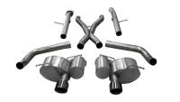 CORSA Performance 21058BLK Corsa 2012-21 Jeep Grand Cherokee SRT 2.75in Dual Rear Xtreme Cat-Back Exhaust - Black PVD TipFinish