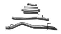 CORSA Performance 21061 Corsa 2020-2025 Jeep Gladiator JT 3.0in Cat-Back Single Side Exit w/ Turn Down Tip