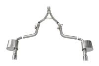 CORSA Performance 21072 Corsa 15-23 Charger SRT/Hellcat/Redeye 2.75in Valved Catback Dual Rear Exit w/ Single 4.5inPol Tips