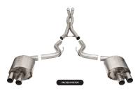 CORSA Performance 21096 Corsa 2015-2020 Ford Mustang GT350/R 5.2L V8 Dual Rear Cat-Back- Stainless Dual Rear Exit