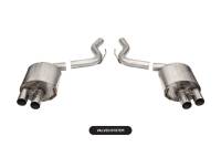 CORSA Performance 21098 Corsa 2015-2020 Ford Mustang GT350/R 5.2L V8 Dual Rear Axle-Back- Stainless Dual Rear Exit