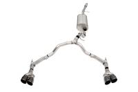 CORSA Performance 21128BLK Corsa 2021-2025 Suburban / Yukon XL 5.3L 4WD Dual Rear 3in - 2.75in Sport Cat-Back DW 4in BlackTips