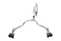 CORSA Performance 21129BLK Corsa 2021-2025 Tahoe / GMC Yukon 4DR 6.2L 4WD Dual Rear 3in - 2.75in Sport Cat-Back DW 4in BLKTips