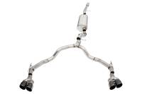 CORSA Performance 21130BLK Corsa 2021-2025 Suburban / Yukon XL 6.2L 4WD Dual Rear 3in to 2.75in Sport Cat-Back DW 4in BLK Tips