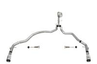 CORSA Performance 21143 Corsa 2021-2025 Ford F-150 Regular Cab/6.5in Bed 5.0L V8 Xtreme Cat-Back Dual Rear Exit-Polished