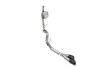 CORSA Performance 21148BLK Corsa 2021-2025 Ford F-150 SuperCab/6.5in Bed 5.0L V8 Xtreme Cat-Back Single Side Exit-Black PVD