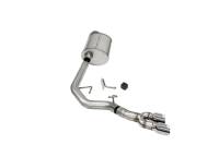CORSA Performance 21153 Corsa 2021-2025 Ford F-150 Regular Cab/ 8in Bed 5.0L V8 Sport Cat-Back Front of Tire Exit-Polished