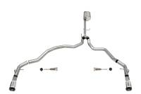 CORSA Performance 21155 Corsa 2021-2025 Ford F-150 Regular Cab/ 8in Bed 5.0L V8 Sport Cat-Back Dual Rear Exit-Polished