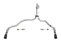CORSA Performance 21158BLK Corsa 2021-2025 Ford F-150 SuperCab/6.5in Bed 5.0L V8 Sport Cat-Back Dual Rear Exit-Black PVD