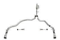 CORSA Performance 21167 Corsa 2021-2025 Ford F-150 SuperCab/6.5in Bed 3.5L V6 Sport Cat-Back Dual Rear Exit-Polished